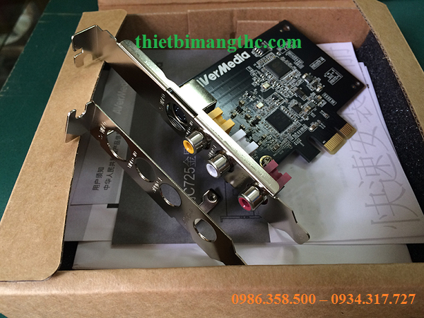 Card ghi hình PCI Express to AV C725